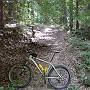 Steile Abfahrt!